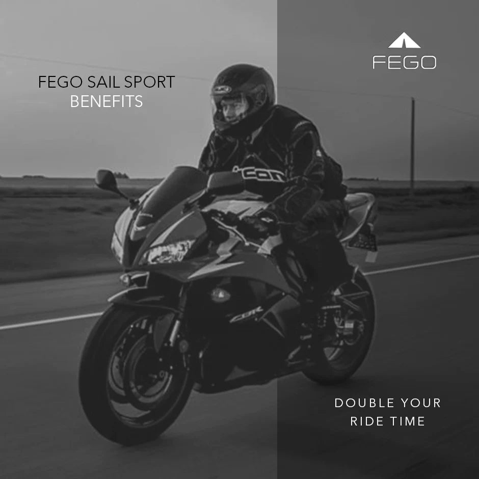 FEGO Sail Sport – World’s Thinnest Air Seat Cushion, with Rain cover