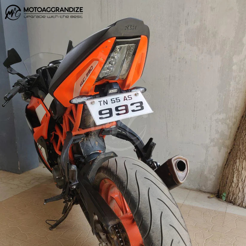 Motoaggrandize Tail Tidy / Fender Eliminator Compact for KTM RC 125/ 200/ 390