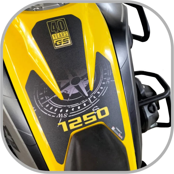 Rubba Tech BMW 1250GS Ergonomics Tank Pad