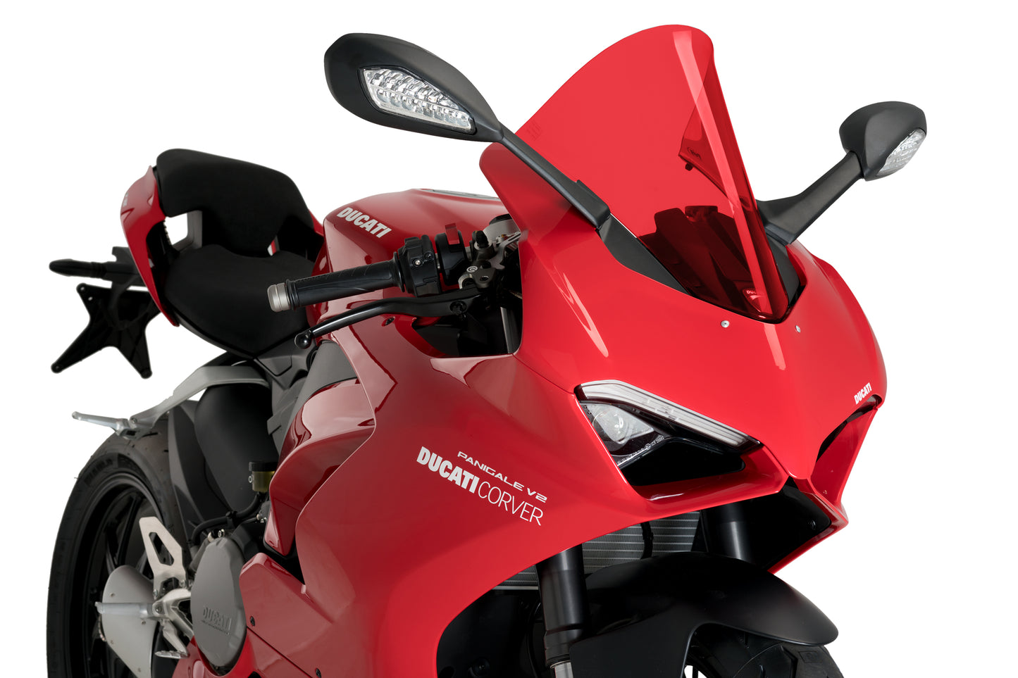 PUIG R-Racer screen for Ducati Panigale V2 2020-24/ Panigale V4 2018-20 - #9690