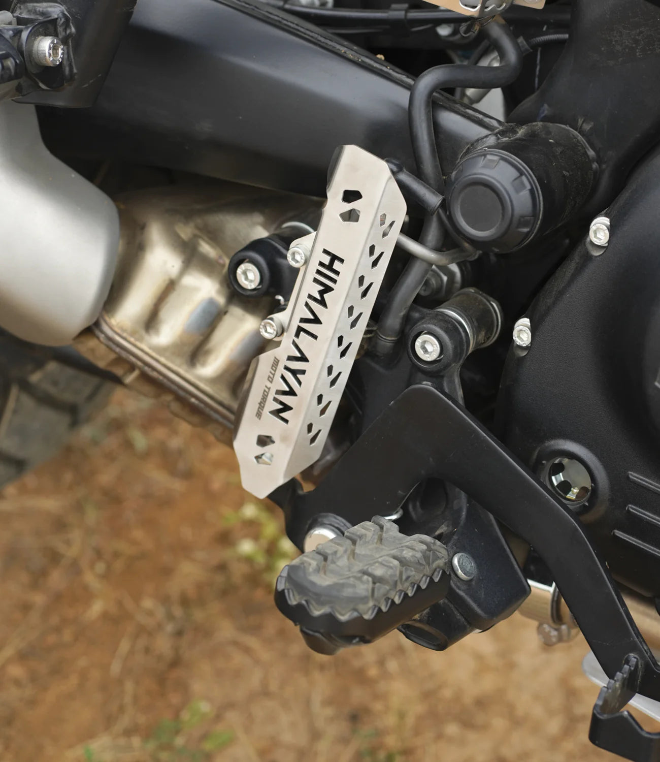 MOTO TORQUE HIMALAYAN 450 - REAR MASTER CYLINDER GUARD (SS)