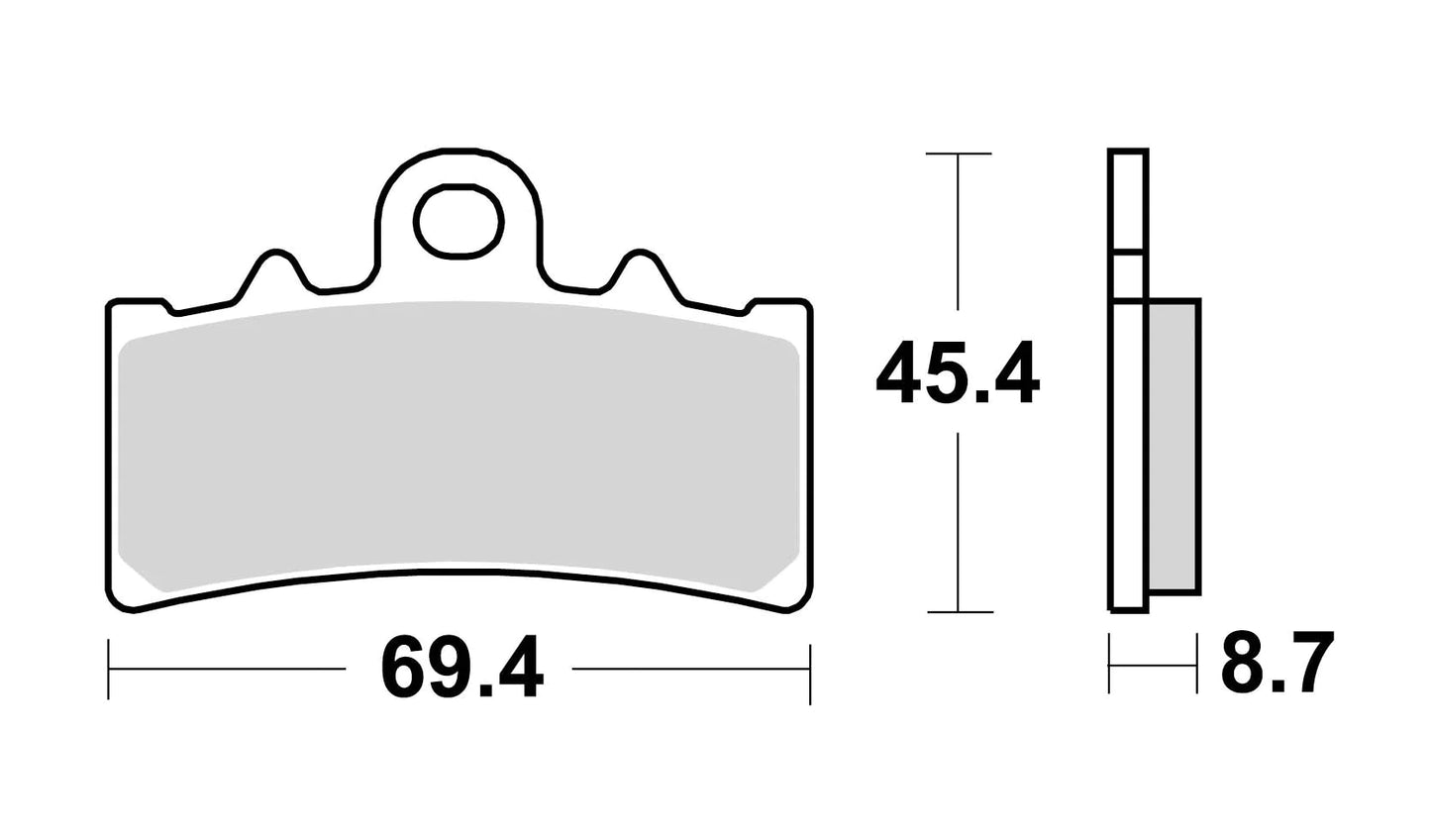 BRAKING BMW G 310 GS ABS|310|2017 - 2021|FRONT - L