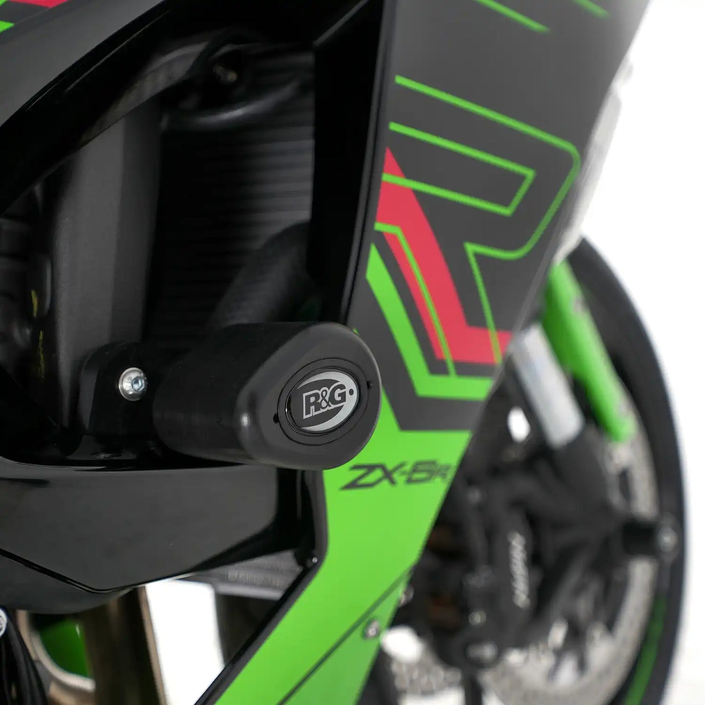 R&G Aero Style (Non-Drill) Crash Protectors for Kawasaki ZX6R - CP0567
