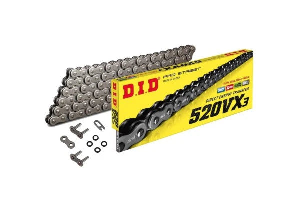DID Chains → 520 Pitch x 120 links (VX3)