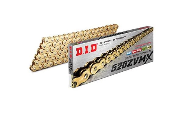 DID Chains → 520 Pitch x 118 links (ZVMX)