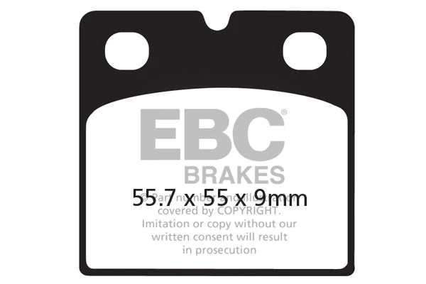 EBC BRAKES - FA018HH FULLY SINTERED