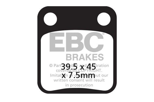 EBC BRAKES - MX054 MOTOCROSS RACE (REAR)