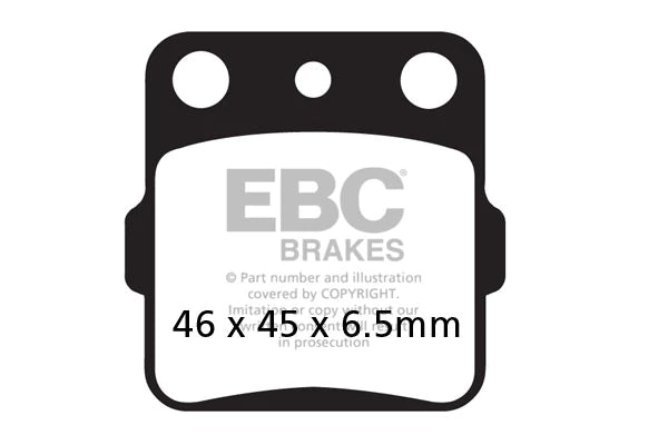 EBC BRAKES - SINTERED FA084/3R