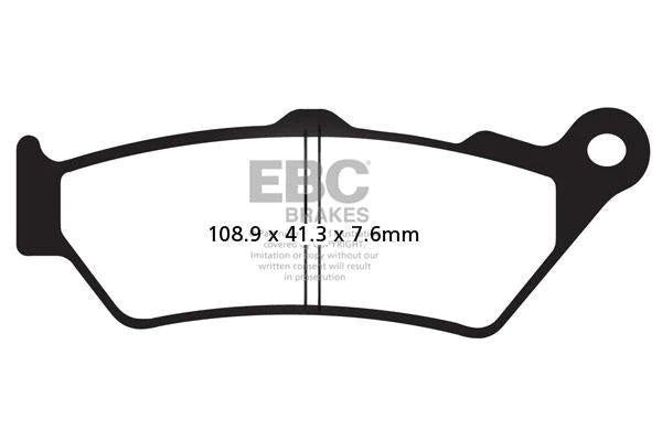 EBC BRAKES - FA209/2 ORGANIC