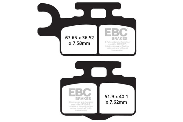 EBC BRAKES - SINTERED FA302R