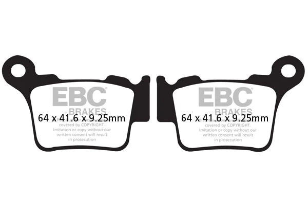EBC BRAKES - MXS368 MOTOCROSS RACE (REAR)