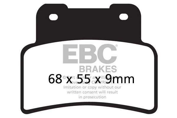 EBC BRAKES - FA432HH FULLY SINTERED