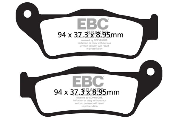 EBC BRAKES - FA643HH FULLY SINTERED (FRONT)