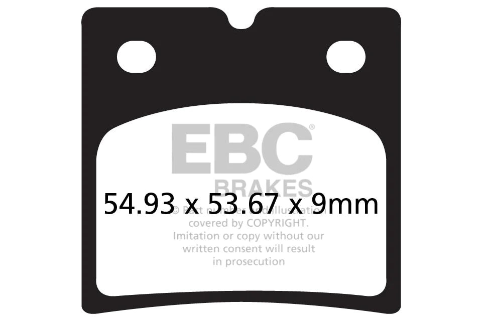 EBC BRAKES - FA696HH FULLY SINTERED