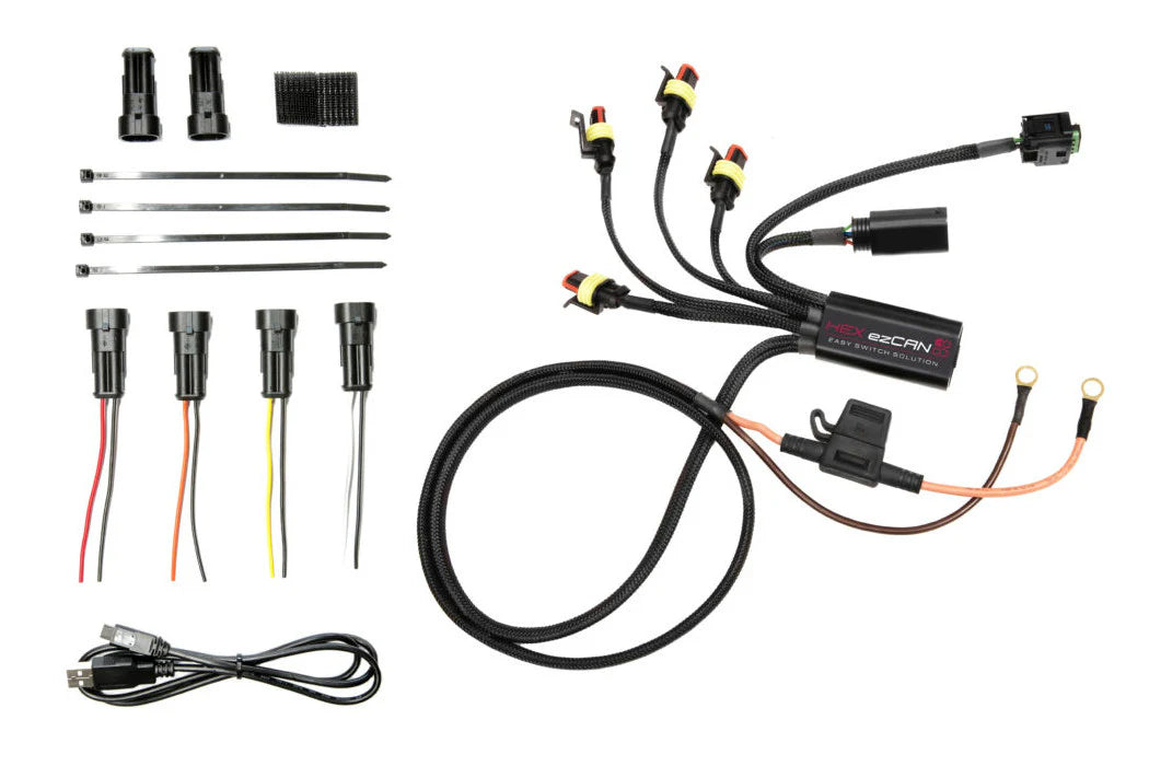HEX ezCAN → BMW S, F &K Accessory Manager (Gen 2)