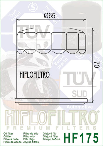 OIL FILTER 175 - HIFLO