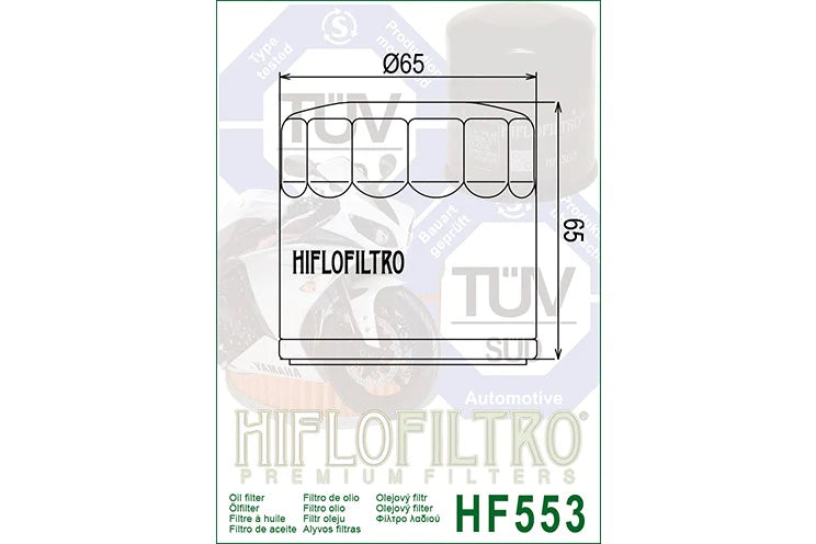 OIL FILTER 553 - HIFLO