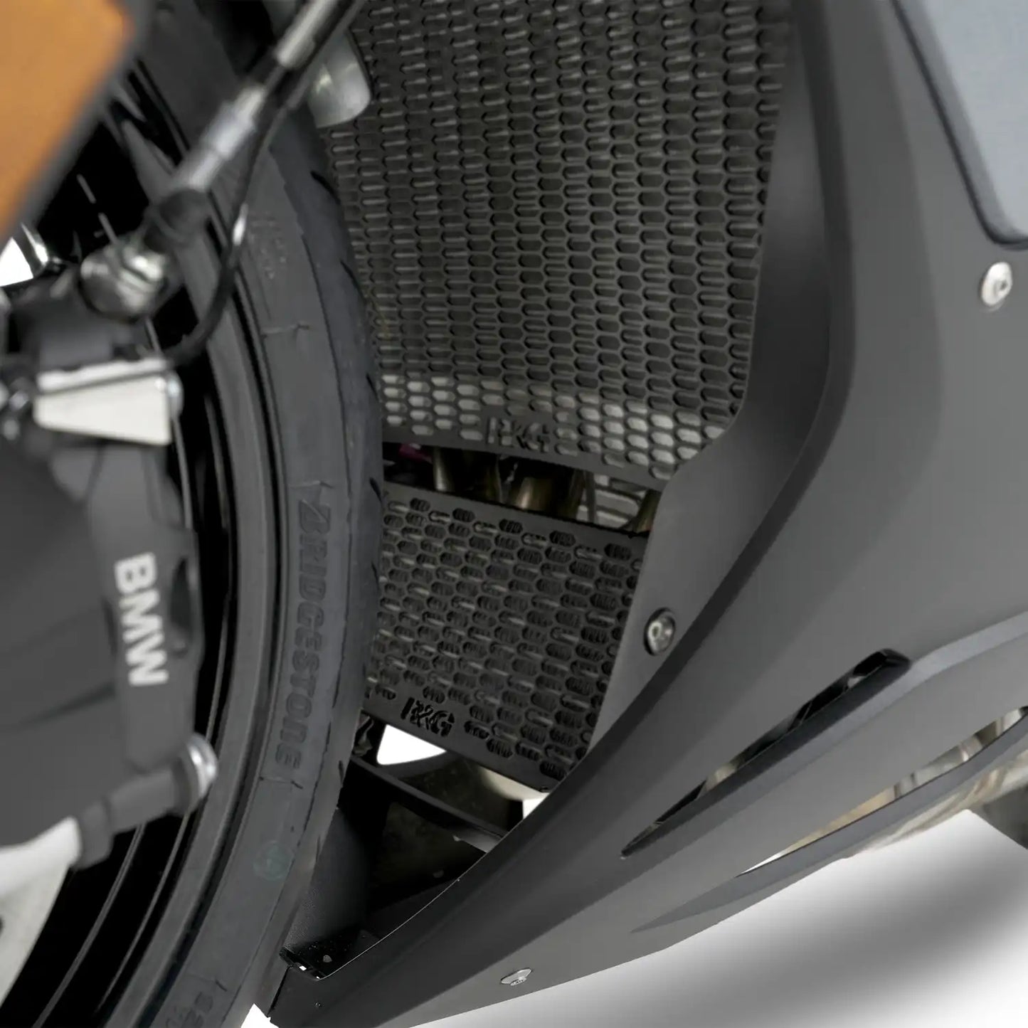 R&G Oil Cooler Guard for BMW - OCG0049PROBK