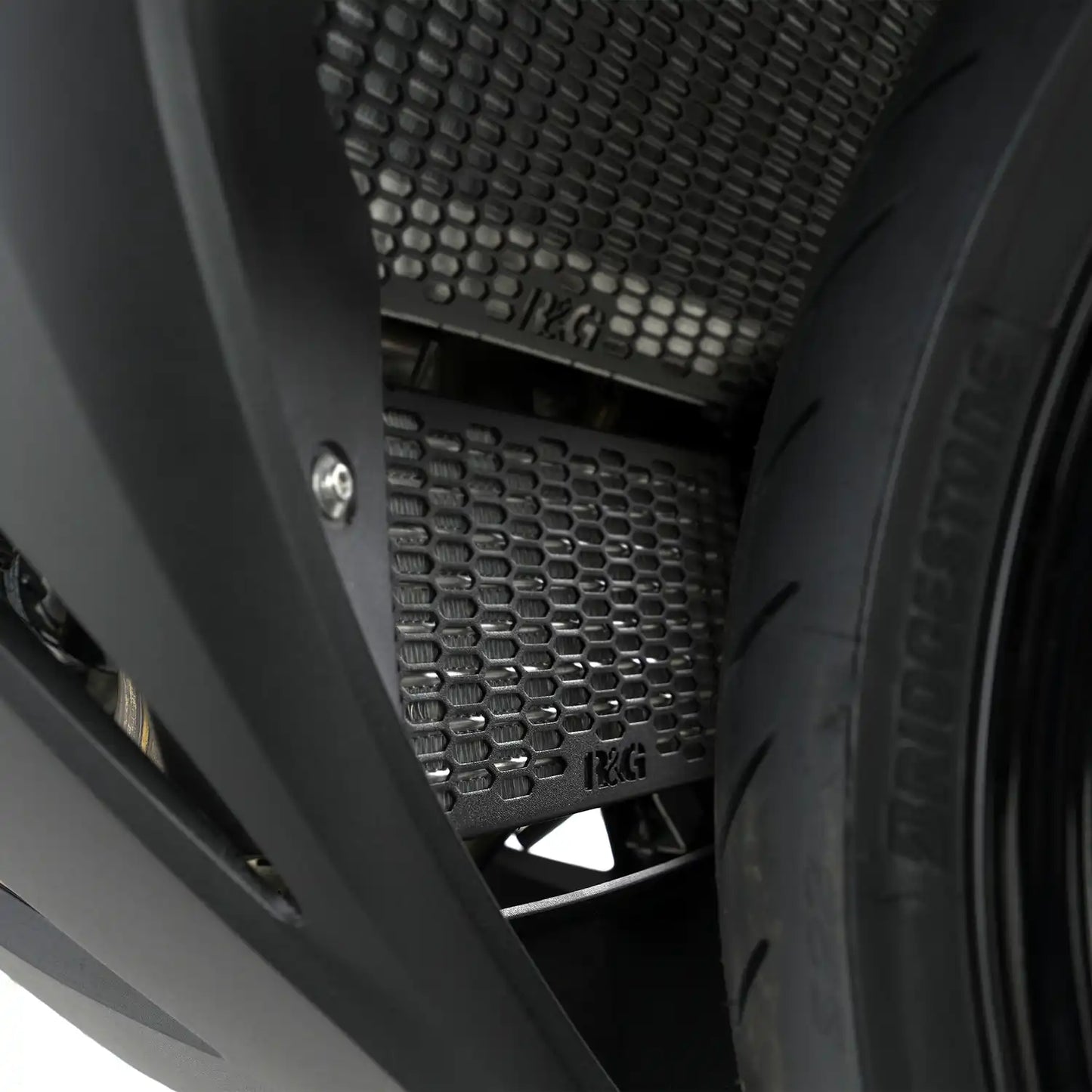 R&G Oil Cooler Guard for BMW - OCG0049PROBK