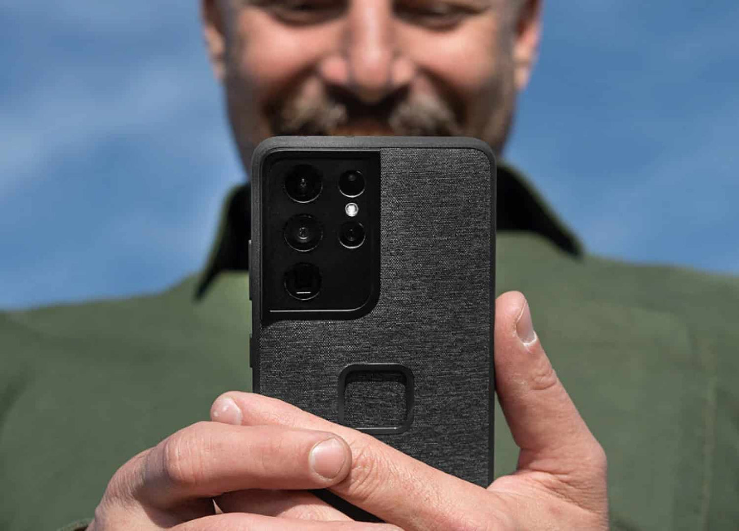 Peak Design Mobile Everyday Fabric Case for Samsung Galaxy S23 – Charcoal