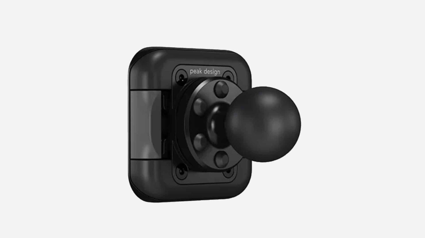 Peak Design Mobile Motorcycle Mount 1″ Ball Adapter – Black