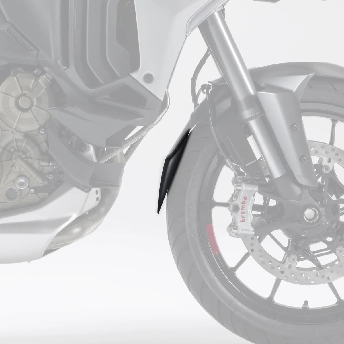 Pyramid Extenda Fenda for Ducati Multistrada V4/S/Rally Matte Black (2021+) - 055159