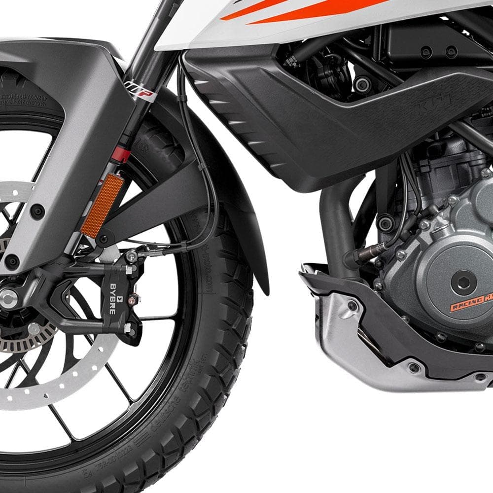 Pyramid Fender Extender for KTM 390 Adventure (2020+) Matte Black - 059340