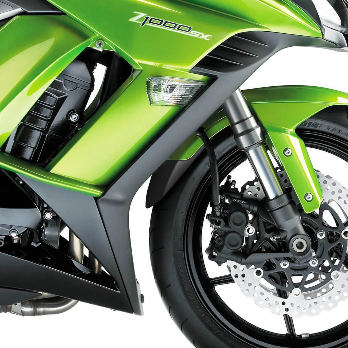 Pyramid Fender Extender for Kawasaki Z900 (2017+) Matte Black - 053450