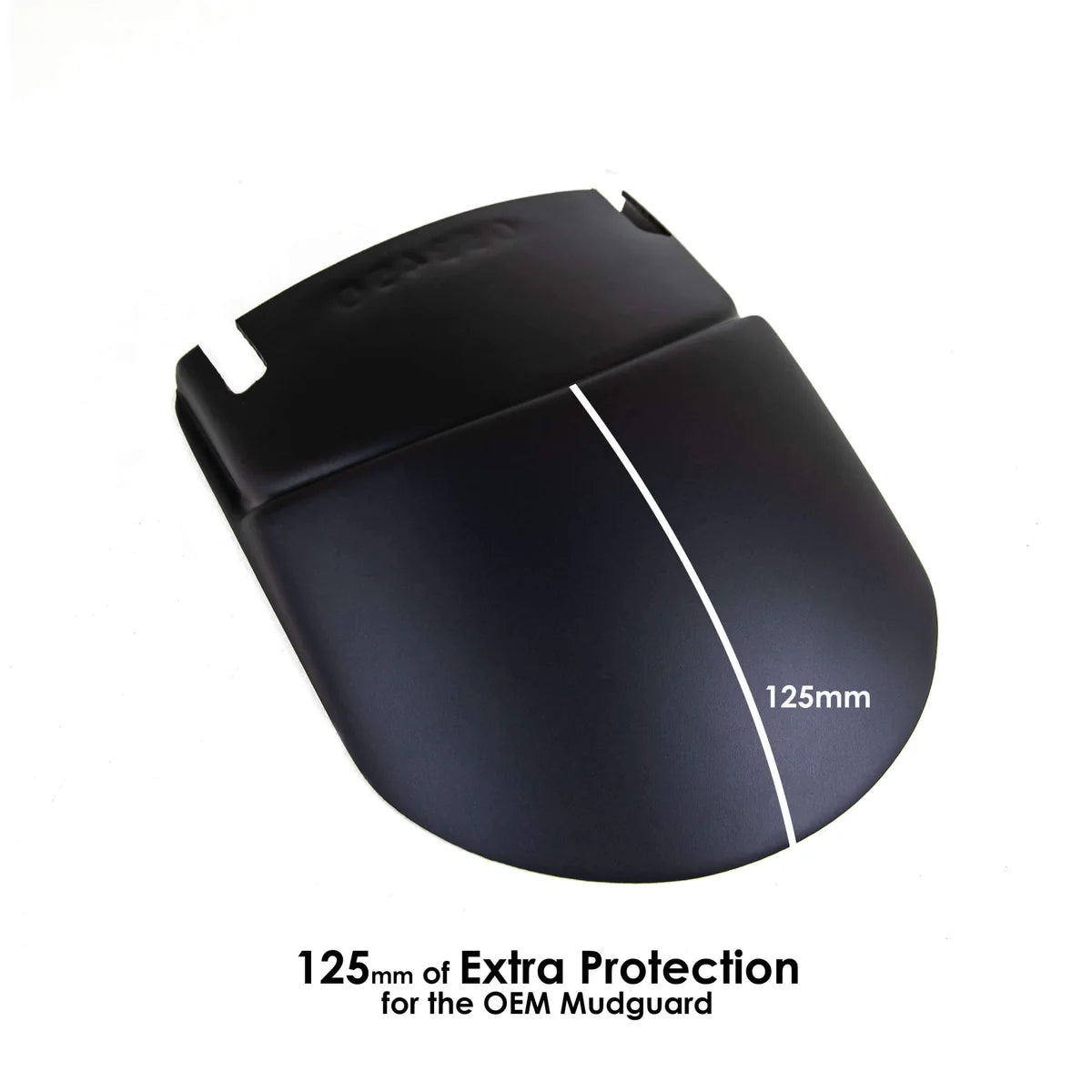 Pyramid Fender Extender for Kawasaki Z900 (2017+) Matte Black - 053450