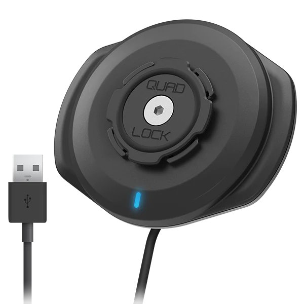 Weatherproof Wireless Charging Head Quad Lock