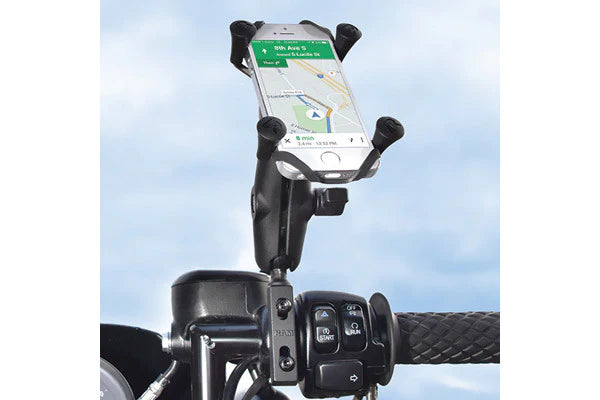 RAM® X-Grip® Phone Mount with Motorcycle Brake/Clutch Reservoir Base