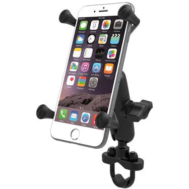 RAM SET - FORK STEM MOUNT X GRIP PHONE CRADLE (LARGE)