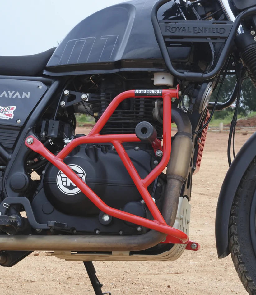 MOTO TORQUE GUARDIAN - HIMALAYAN CRASH GUARD (RED)