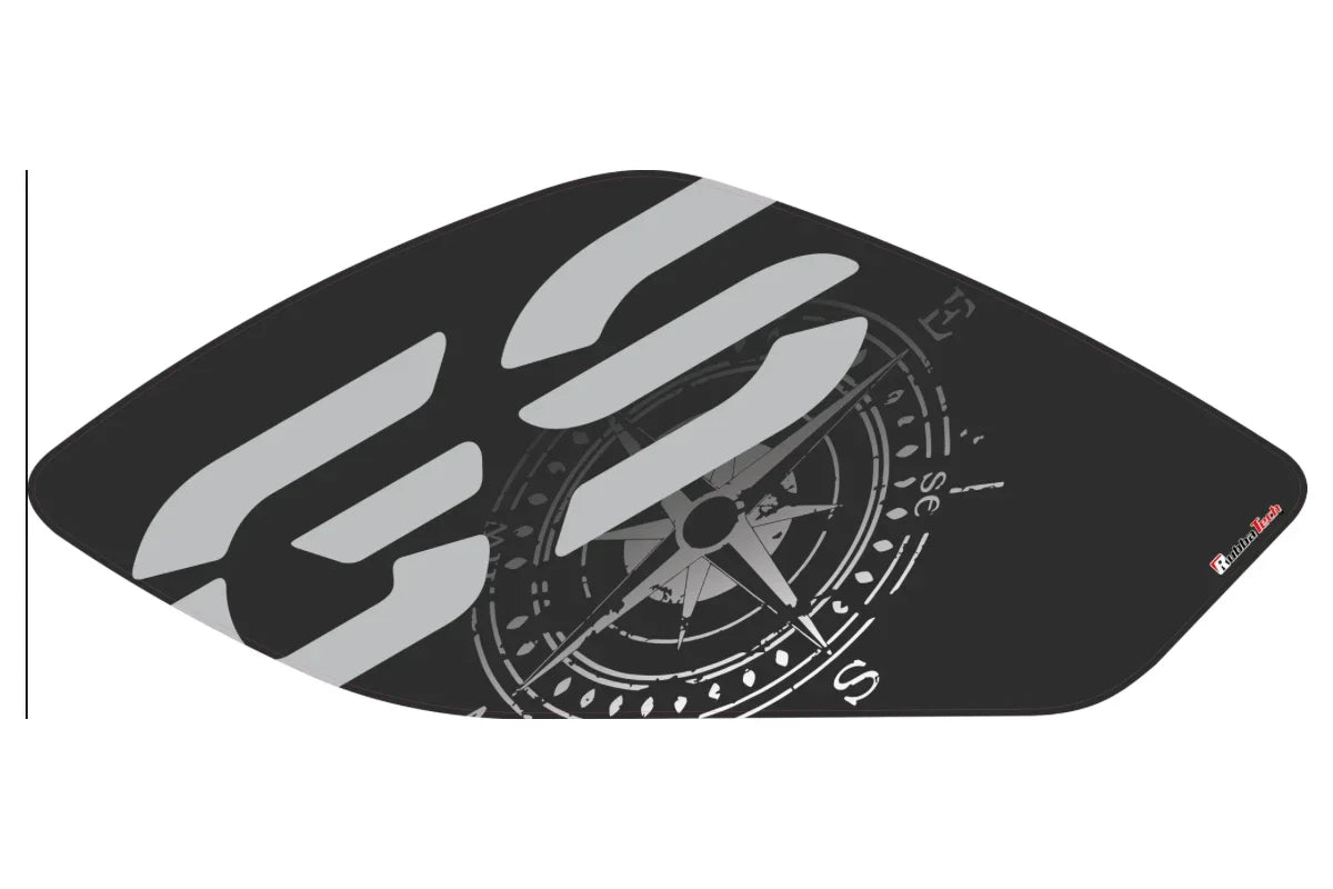 Rubba Tech BMW R1250GS Ergonomics Knee Pad Vinyl Black