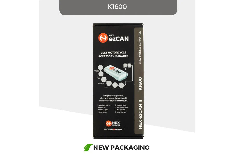 HEX ezCAN → BMW S, F &K Accessory Manager (Gen 2)