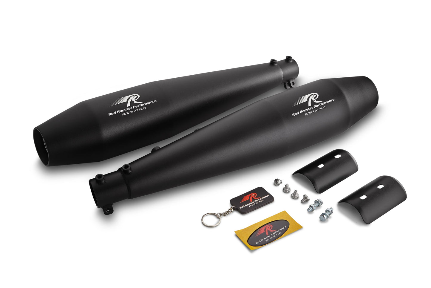 Red Rooster Performance Stellar Interceptor / Continental GT650 – Black Matte