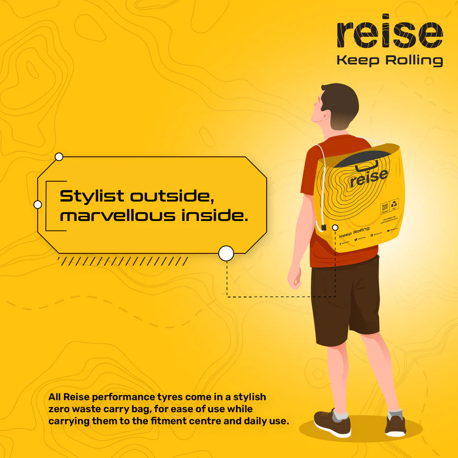 Reise Moto trailR 150/60-17 66P Rear Tubeless Tyre