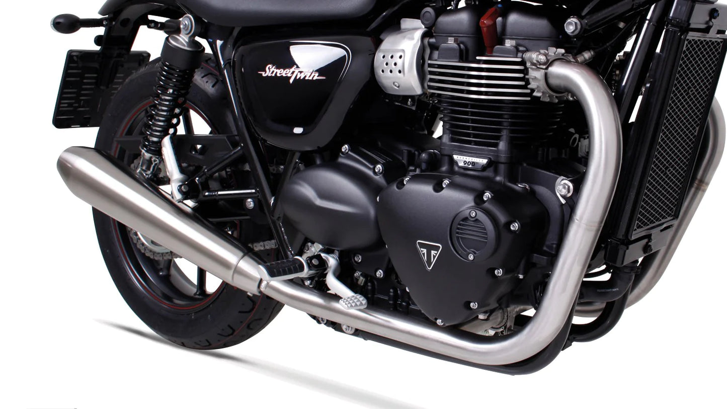 REMUS TRIUMPH STREET TWIN - TAPERED MUFFLER LEFT/RIGHT