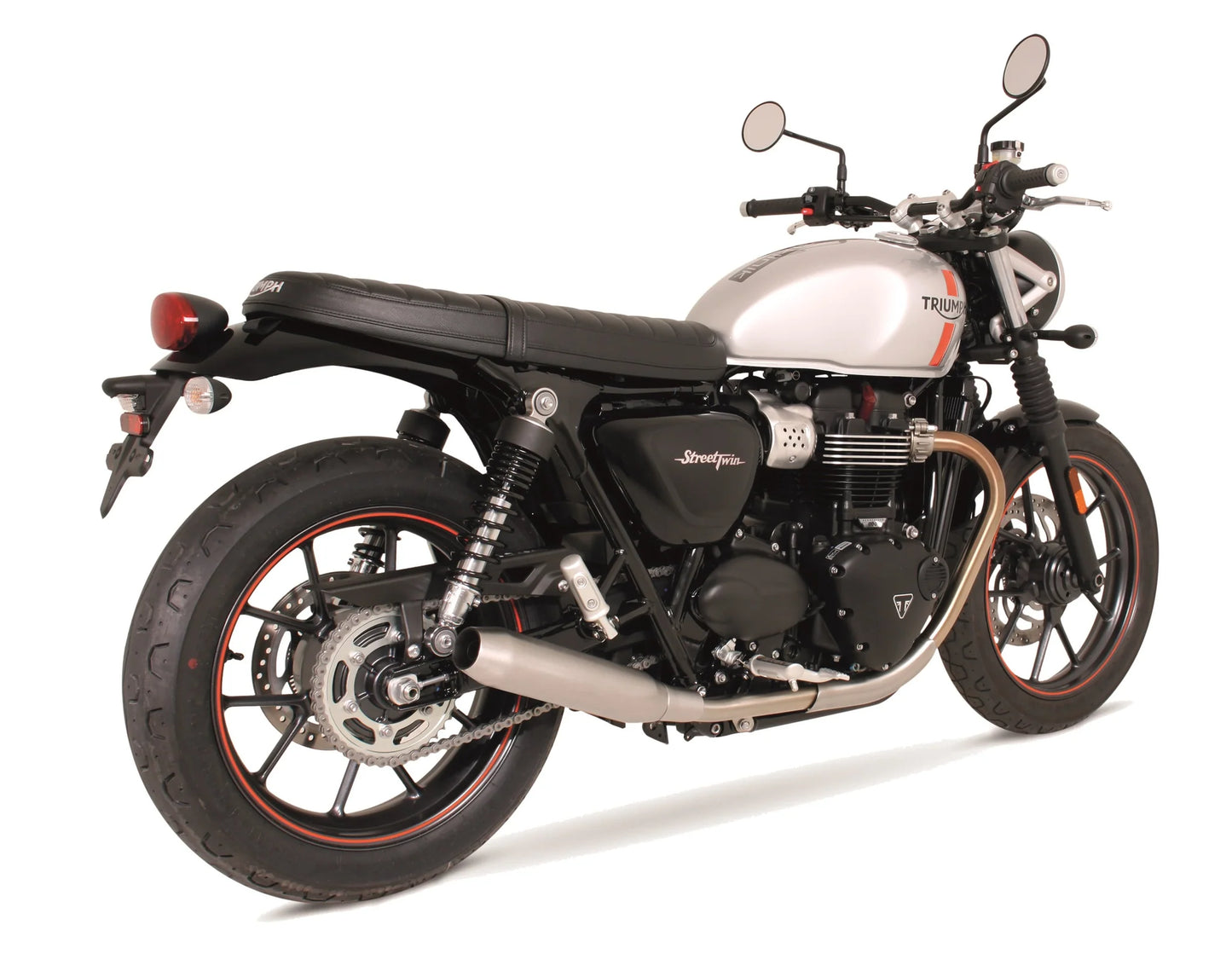 REMUS TRIUMPH STREET TWIN - TAPERED MUFFLER LEFT/RIGHT