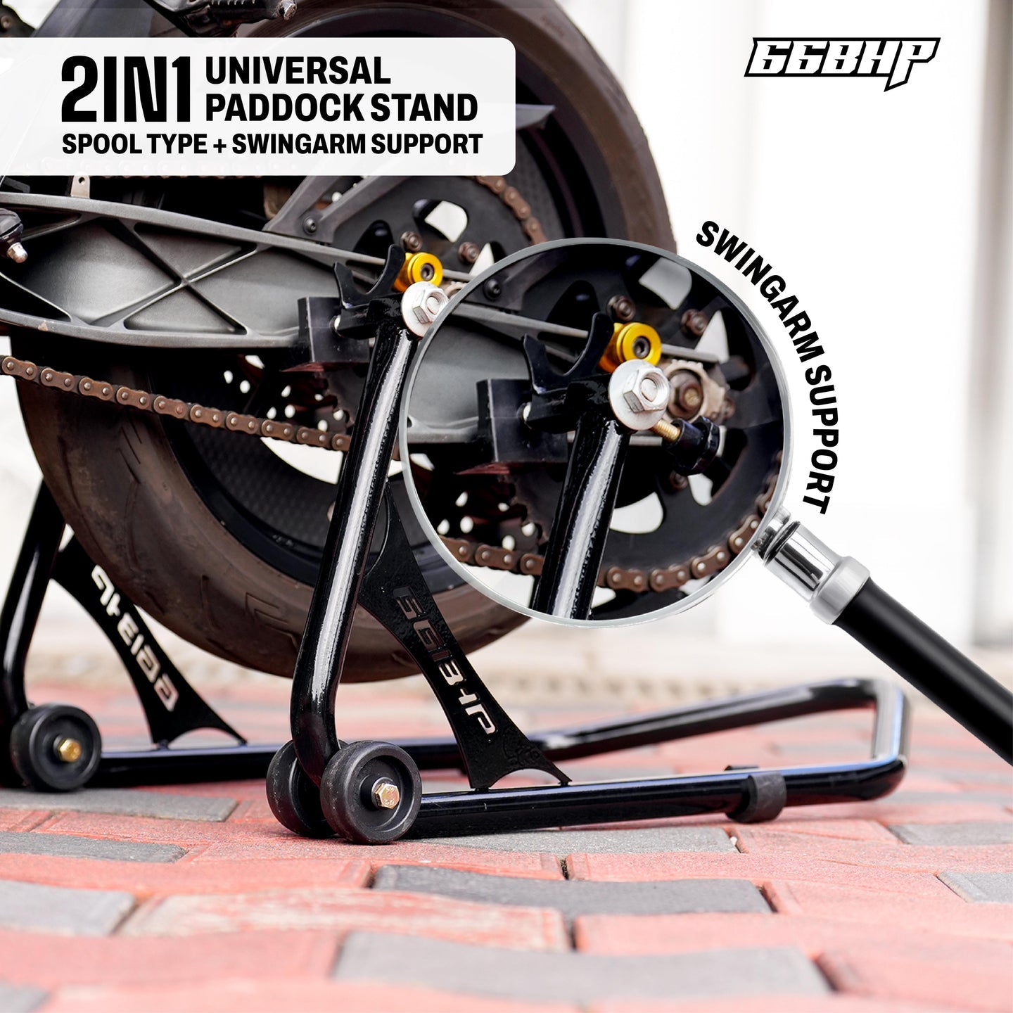 66bhp Paddock Stand -2 in 1