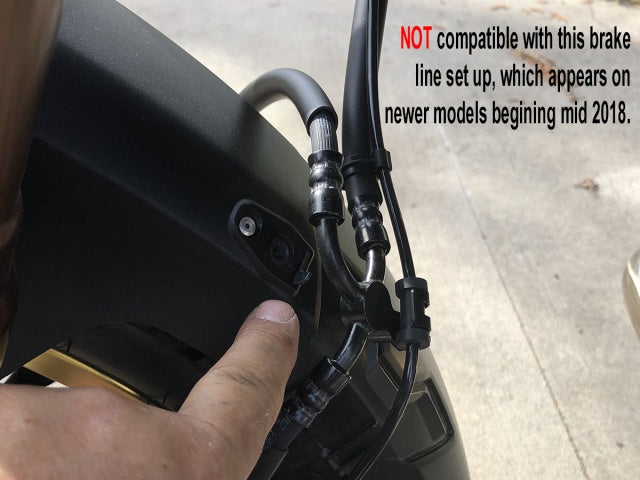AltRider Fender Riser Kit for the Honda CRF1000L Africa Twin/ ADV Sports (2016-2018) - Black