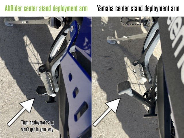 AltRider Aluminum Center Stand for the Yamaha Tenere 700
