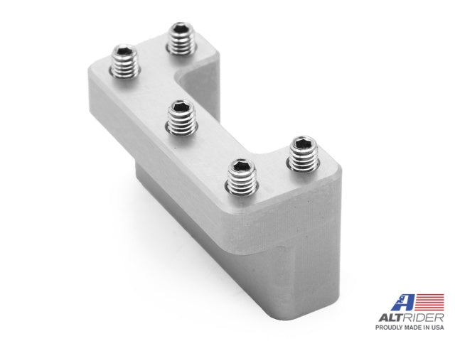 AltRider DualControl Brake Enlarger for the Yamaha Tenere 700 - Silver