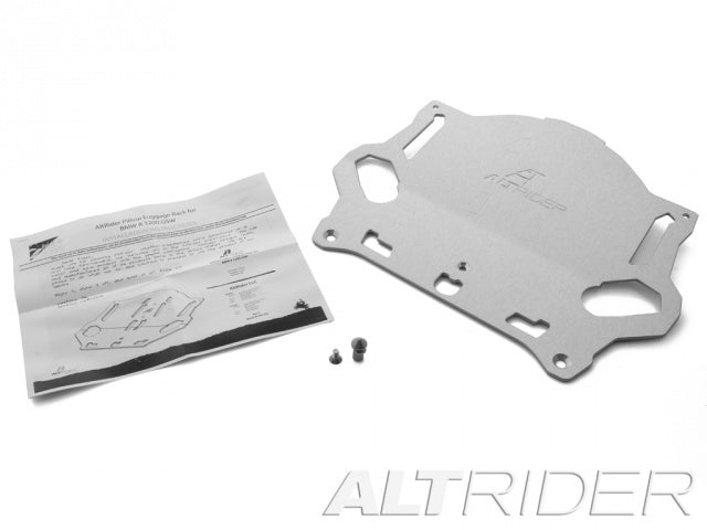 AltRider Pillion Luggage Rack for BMW R 1200 & R 1250 GS /GSA Water Cooled - Silver