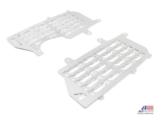 AltRider Radiator Guards for the Honda CRF1100L Africa Twin/ ADV Sports - Silver