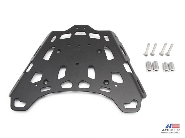 AltRider Rear Luggage Rack for the Triumph Tiger 850 / 900 / 1200 Models - Black