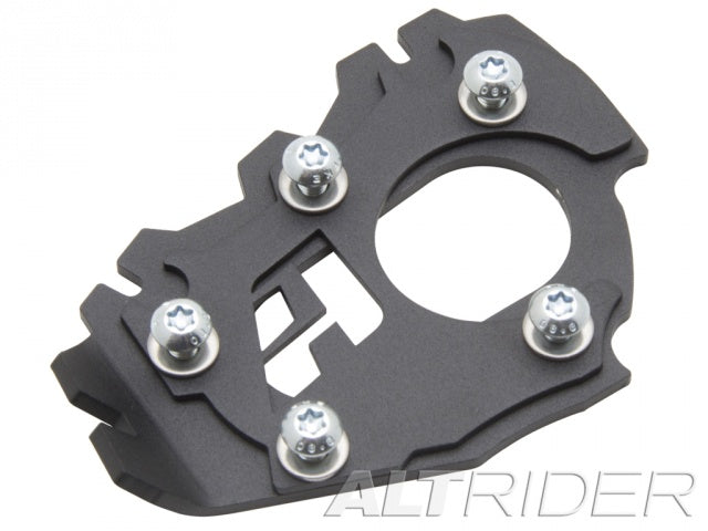 AltRider Side Stand Enlarger Foot for the BMW R 1200 & R 1250 GS Adventure Water Cooled - Black
