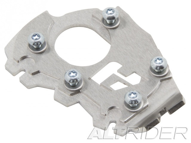 AltRider Side Stand Enlarger Foot for the BMW R 1200 & R 1250 GS Adventure Water Cooled - Silver