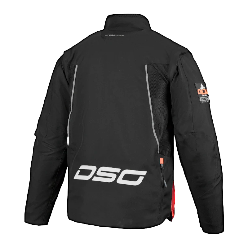 DSG Adv Riding Jacket Black Orange
