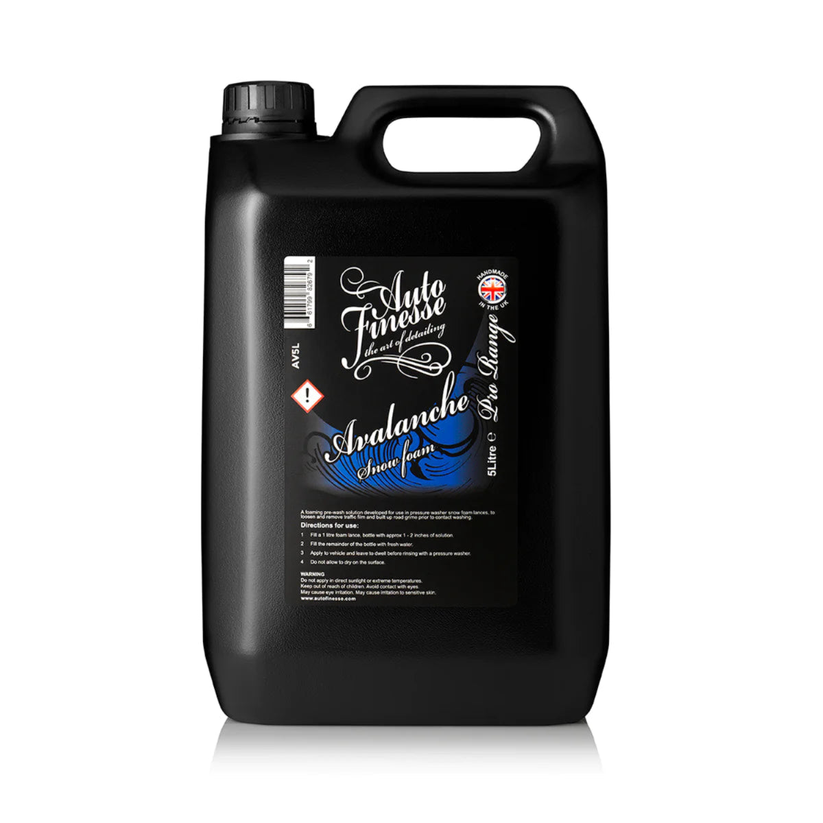 Auto Finesse Avalanche Snow Foam 5 Litre